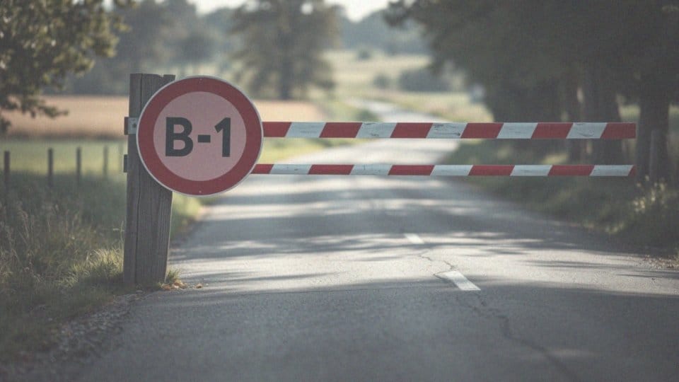 Czym różni się znak B-1 od innych znaków zakazu?