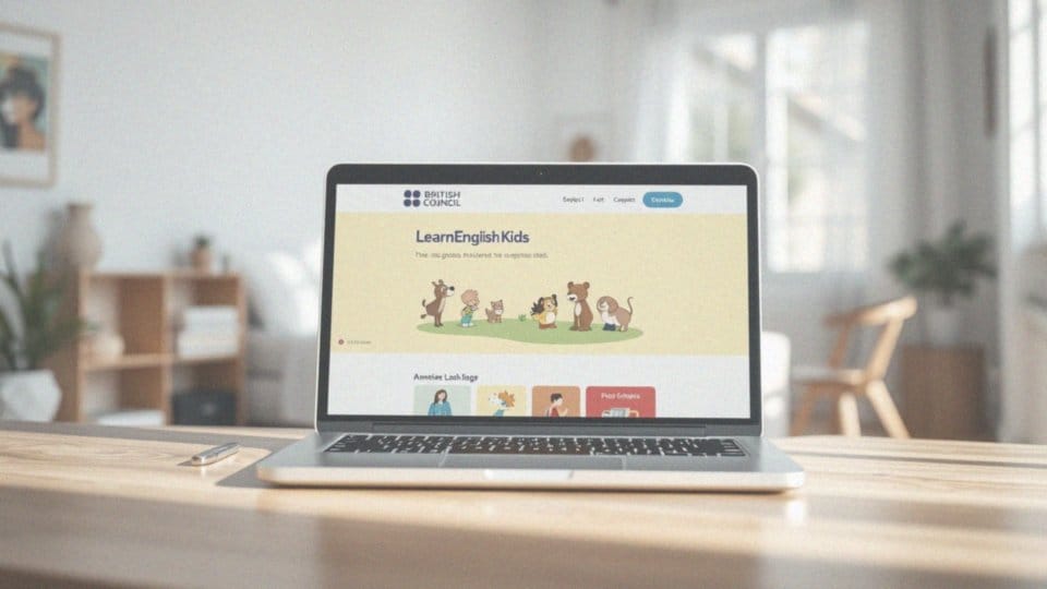Jakie są dostępne gry online dla dzieci na British Council?