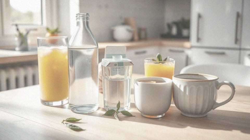 Co powinno się pić, aby lepiej radzić sobie z odwodnieniem po alkoholu?