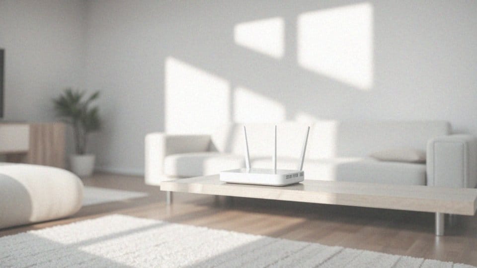 1. Gdzie najlepiej umieścić router WiFi?
