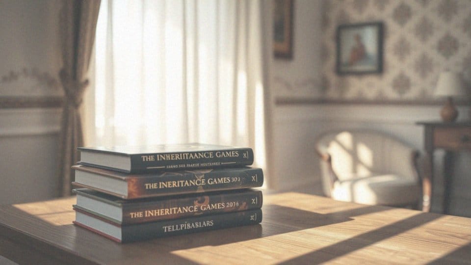 Jakie są najważniejsze tomy serii The Inheritance Games?