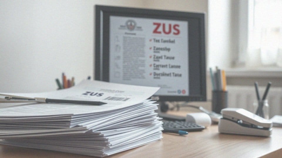 Jakie inne formularze ZUS mogą być związane z ZUS Z-3?
