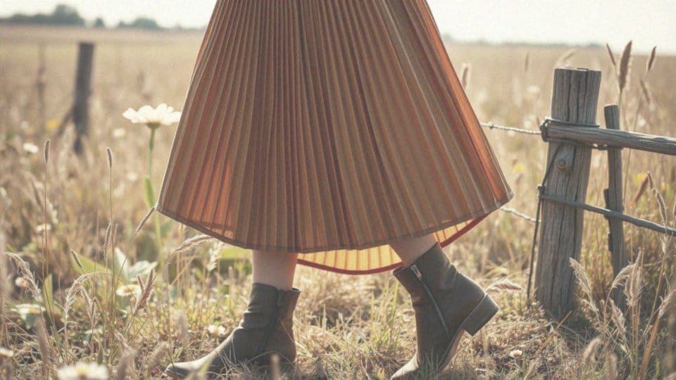 Jakie stylizacje w stylu boho można zrealizować z plisowaną spódnicą?