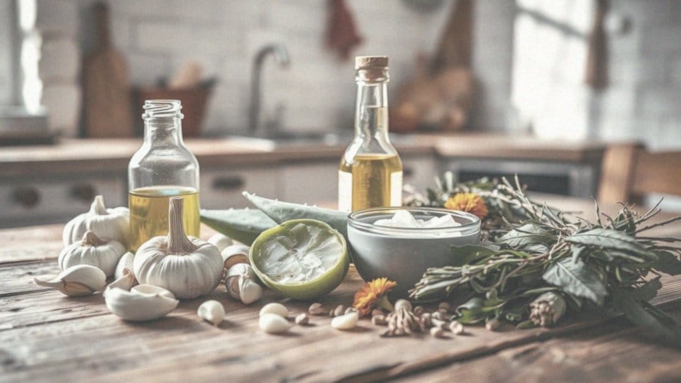 Jakie składniki naturalne mają działanie antygrzybicze?