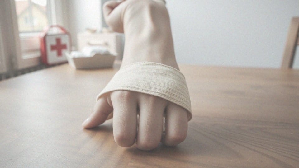 Jakie są korzyści z używania bandaża elastycznego przy kontuzjach nadgarstka?