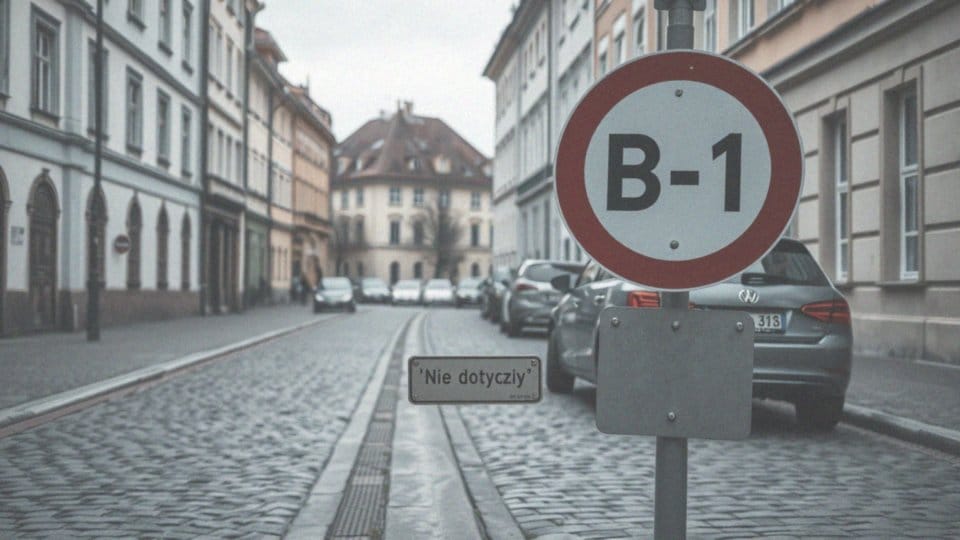 Czy istnieją wyjątki od zakazu ruchu?