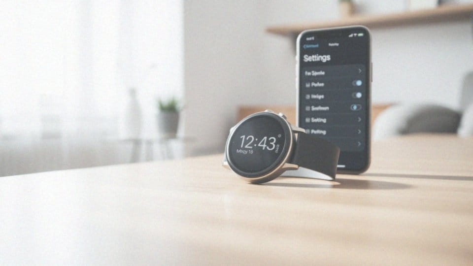 Co zrobić, gdy smartwatch nie poprawnie ustawia datę i godzinę?