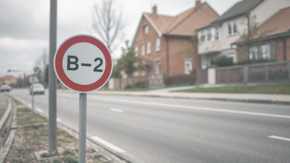 Co oznacza znak B-2 i gdzie jest stosowany?