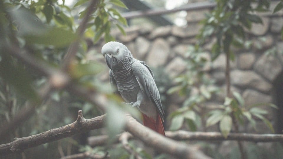 Papuga żako ile żyje? Długość życia i czynniki wpływające na długowieczność